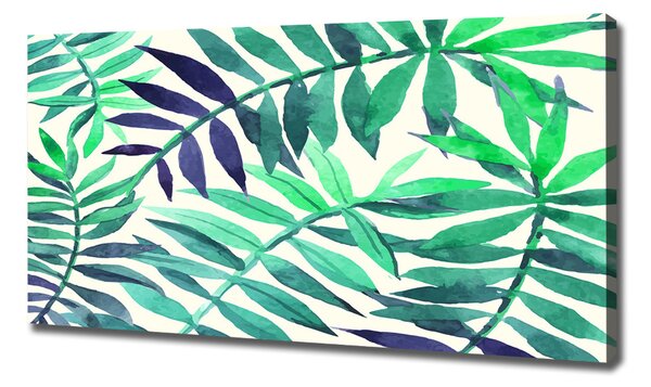 Imprimare tablou canvas frunze tropicale