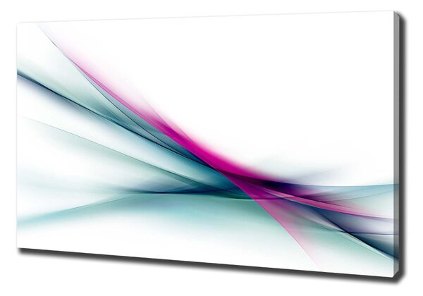 Pictură pe pânză valuri abstracte