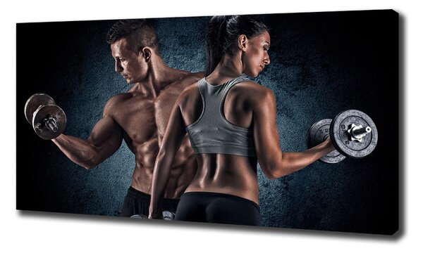 Tablou canvas Clădire musculare