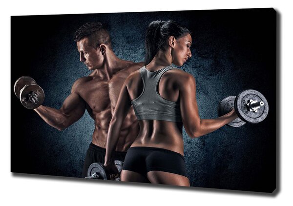 Tablou canvas Clădire musculare