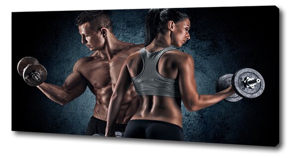 Tablou canvas Clădire musculare