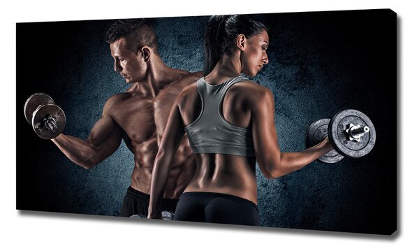 Tablou canvas Clădire musculare