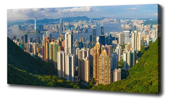 Tablouri tipărite pe pânză Hong Kong panorama