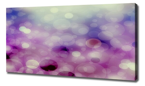 Pictură pe pânză cercuri violet