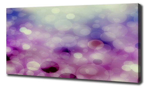 Pictură pe pânză cercuri violet