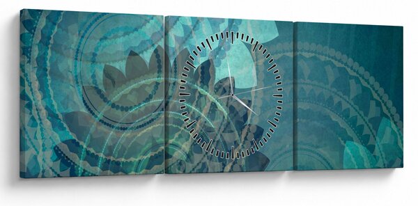 Tablou - Fantezie (cu ceas) (90x30 cm)