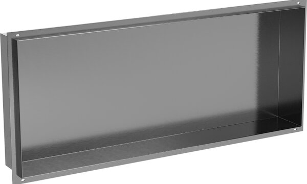 Mexen X-Wall-NR, raft încastrat fără flanșă 75 x 30 cm, grafit mat - 19E1753010