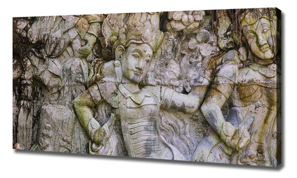 Pictură pe pânză sculptura in piatra