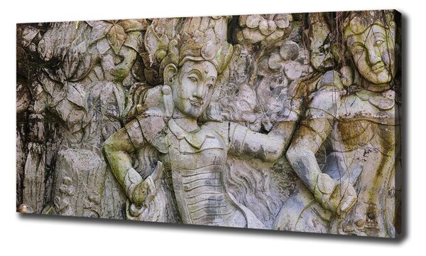 Pictură pe pânză sculptura in piatra