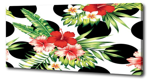 Print pe pânză flori Hawaii