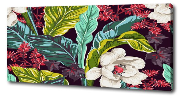 Tablou canvas flori tropicale