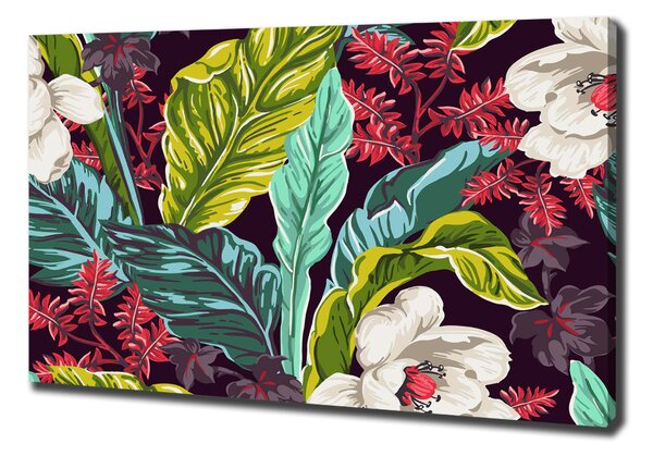 Tablou canvas flori tropicale