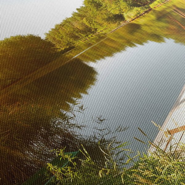 Tablou - Lac la munte (120x50 cm)