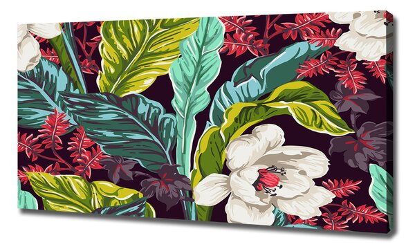 Tablou canvas flori tropicale