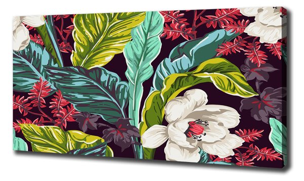 Tablou canvas flori tropicale