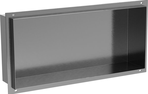 Mexen X-Wall-NR, raft încastrat fără flanșă 45 x 20 cm, grafit mat - 19E1452010