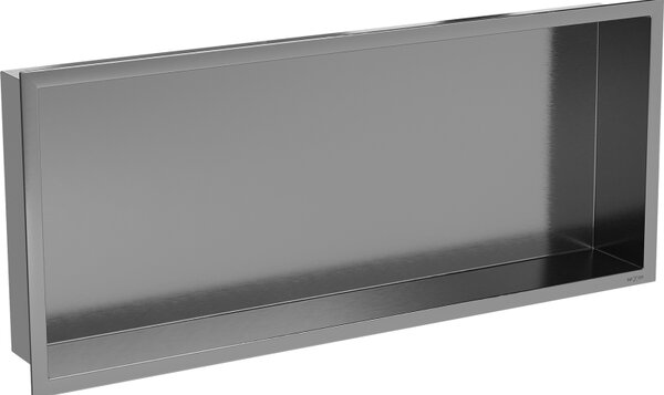 Mexen X-Wall-R, raft încastrat cu flanșă 75 x 30 cm, grafit mat - 19E0753010