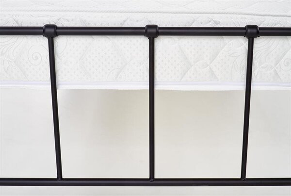 Pat de o persoană 90 cm Lashell 90 (fără saltea) (negru). 1039454