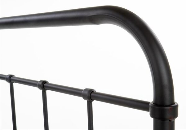 Pat de o persoană 90 cm Lashell 90 (fără saltea) (negru). 1039454