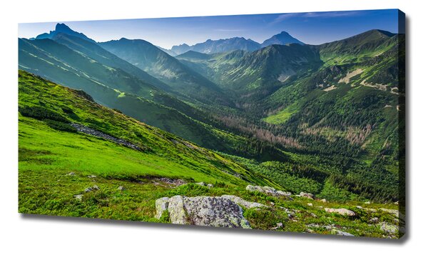 Tablou canvas Zori de zi în munți