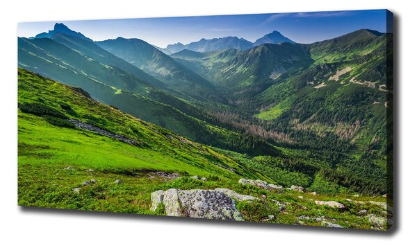 Tablou canvas Zori de zi în munți