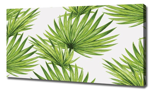 Tablou pe pânză canvas frunze tropicale