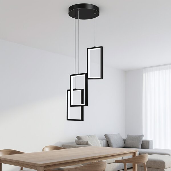 Lampa LED LHJ087-3CP BLACK
