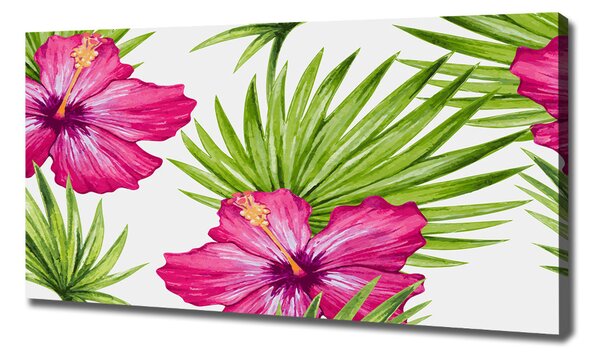 Tablou canvas flori Hawaii