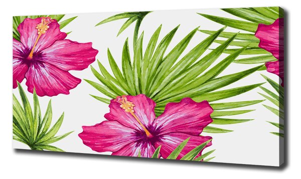 Tablou canvas flori Hawaii