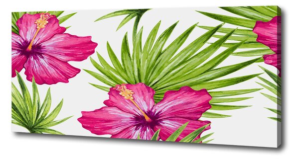 Tablou canvas flori Hawaii
