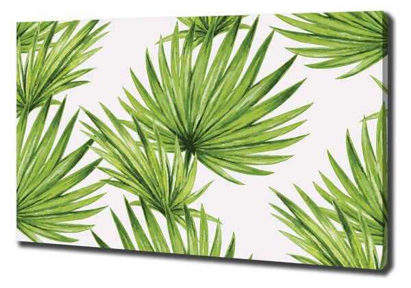 Tablou pe pânză canvas frunze tropicale