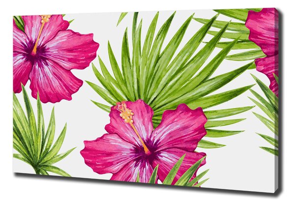 Tablou canvas flori Hawaii