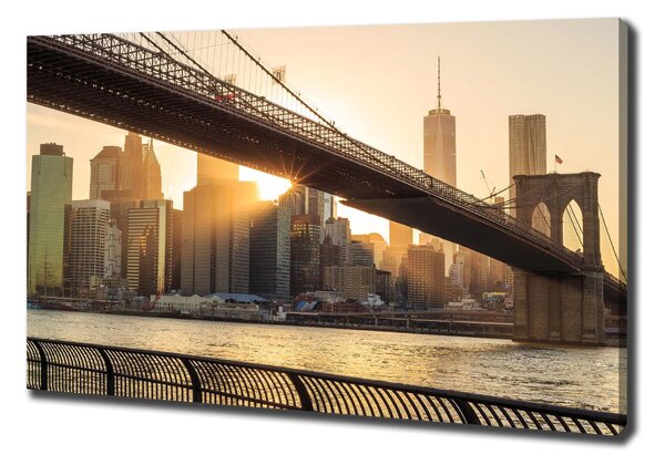 Imprimare tablou canvas Podul Brooklyn