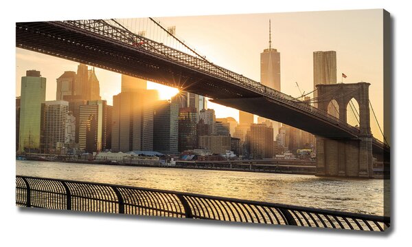 Imprimare tablou canvas Podul Brooklyn