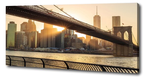 Imprimare tablou canvas Podul Brooklyn
