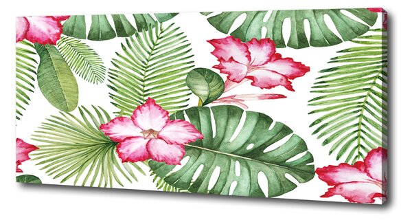 Tablou pe pânză flori tropicale