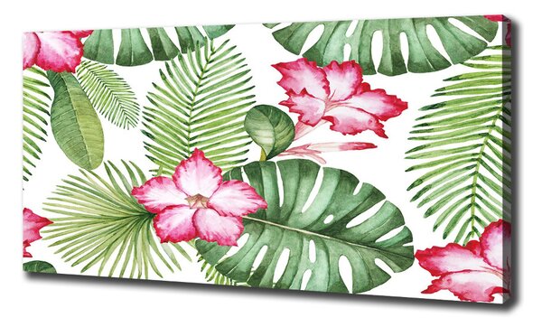 Tablou pe pânză flori tropicale