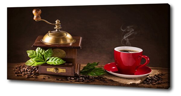 Imprimare tablou canvas Cafea si polizor