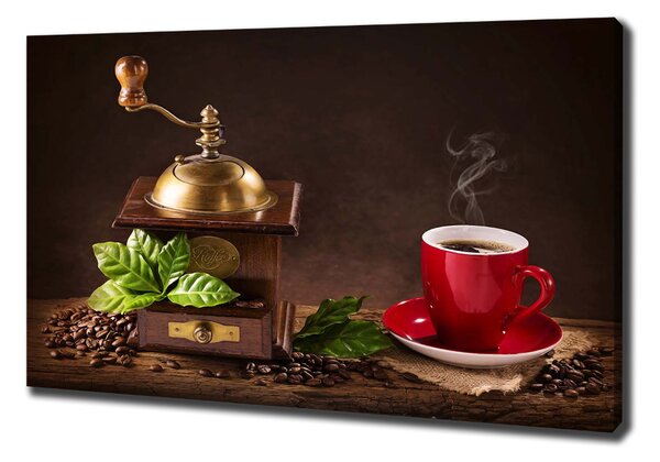 Imprimare tablou canvas Cafea si polizor