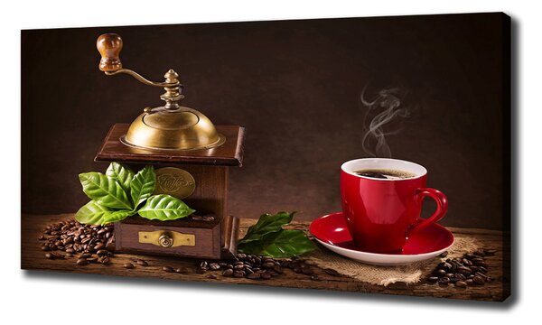 Imprimare tablou canvas Cafea si polizor