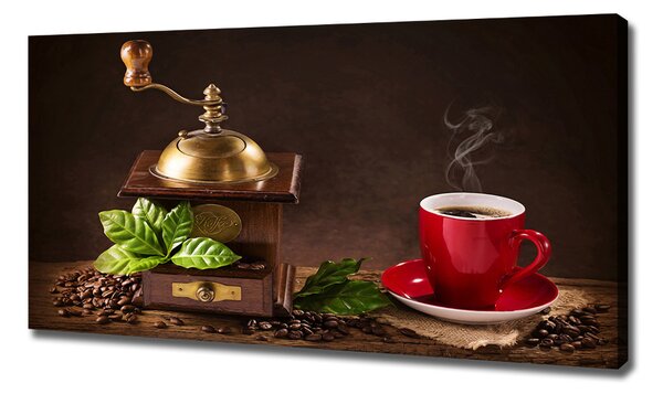 Imprimare tablou canvas Cafea si polizor
