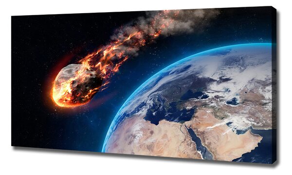 Print pe canvas Un meteorit care se încadrează