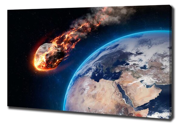Print pe canvas Un meteorit care se încadrează