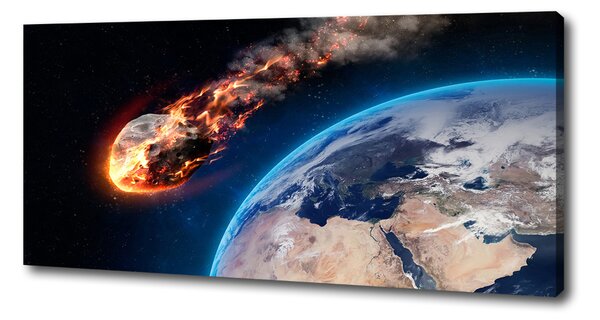 Print pe canvas Un meteorit care se încadrează