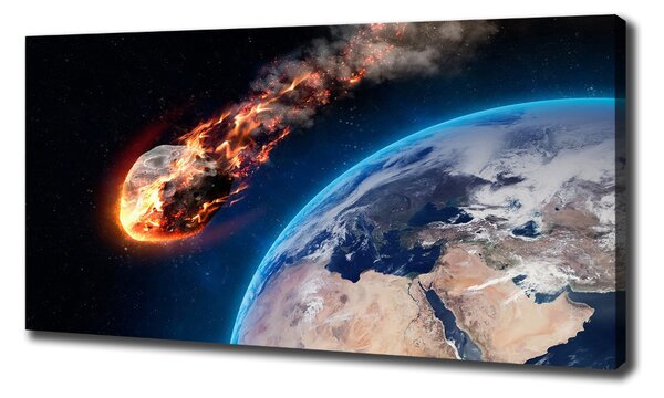 Print pe canvas Un meteorit care se încadrează