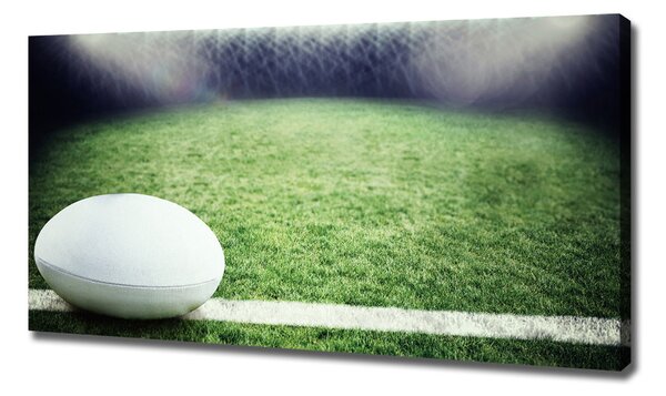 Pictură pe pânză Minge de rugby