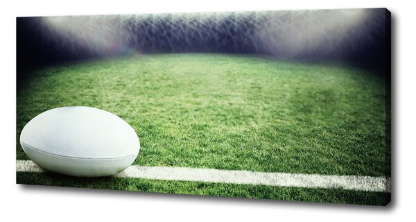 Pictură pe pânză Minge de rugby