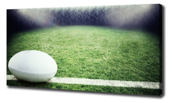Pictură pe pânză Minge de rugby