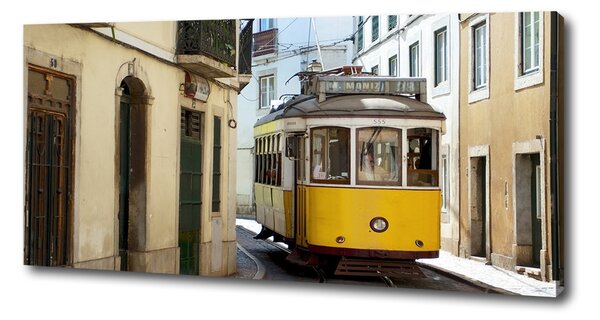Tablou pe pânză Stația de tramvai Lisabona