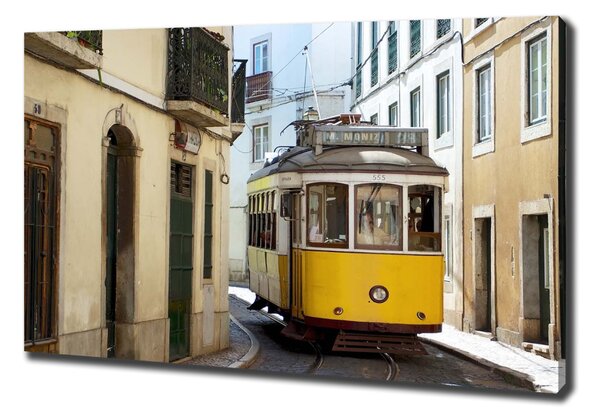 Tablou pe pânză Stația de tramvai Lisabona